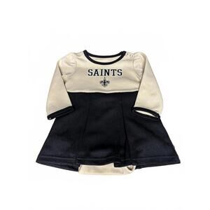 New Orleans Saints Infant Dress - Stylish Team Spirit Outfit